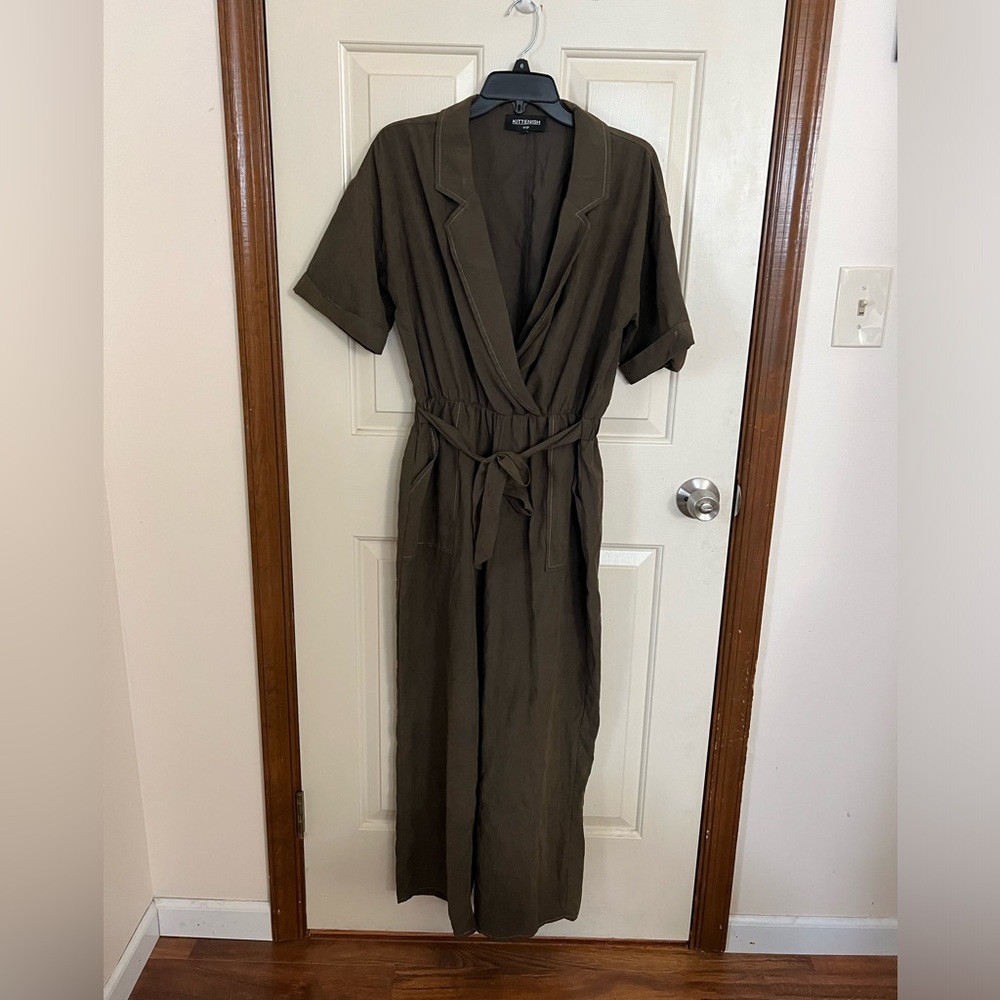 KITTENISH utility jumpsuit L